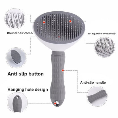 Pet Hair Removal Massage Comb