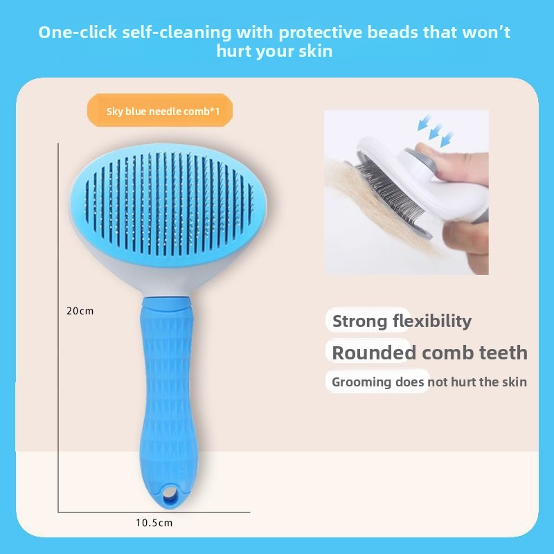 Pet Hair Removal Massage Comb