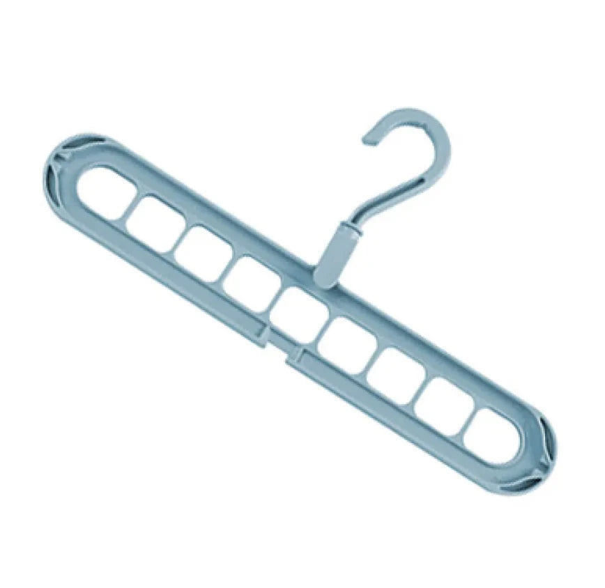 Foldable Multi-Hole Clothes Hanger