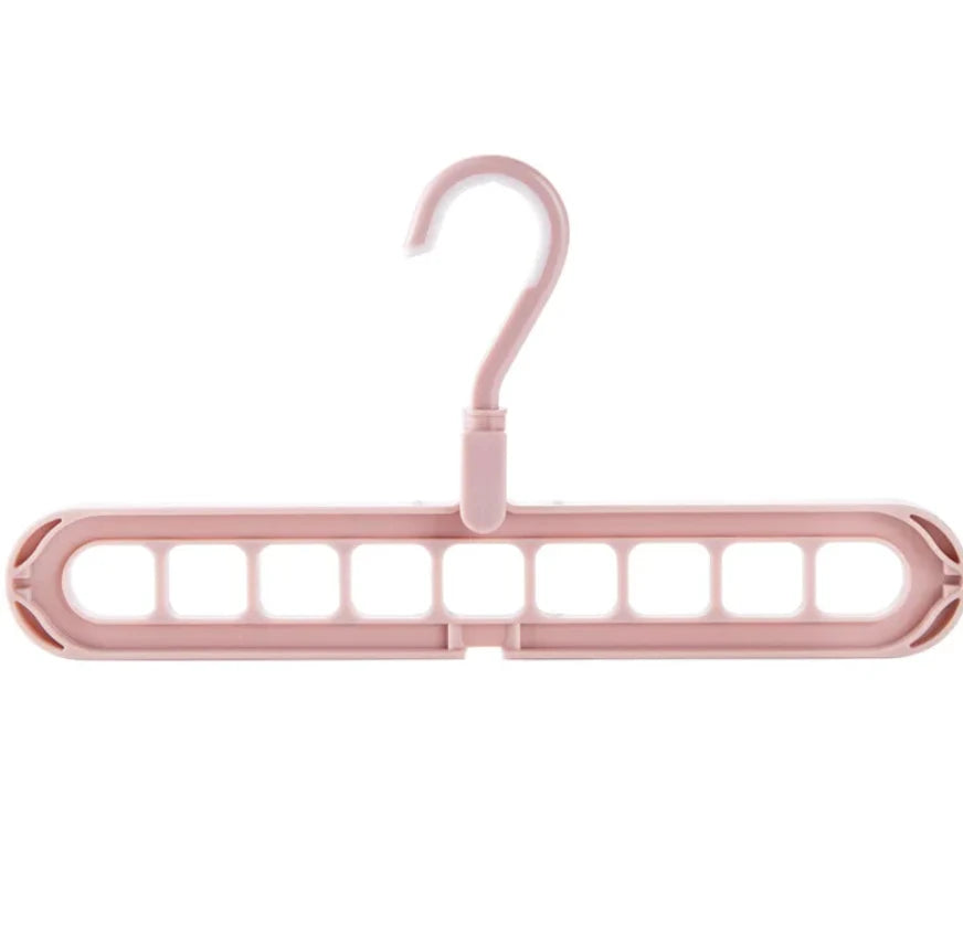 Foldable Multi-Hole Clothes Hanger