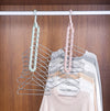 Foldable Multi-Hole Clothes Hanger