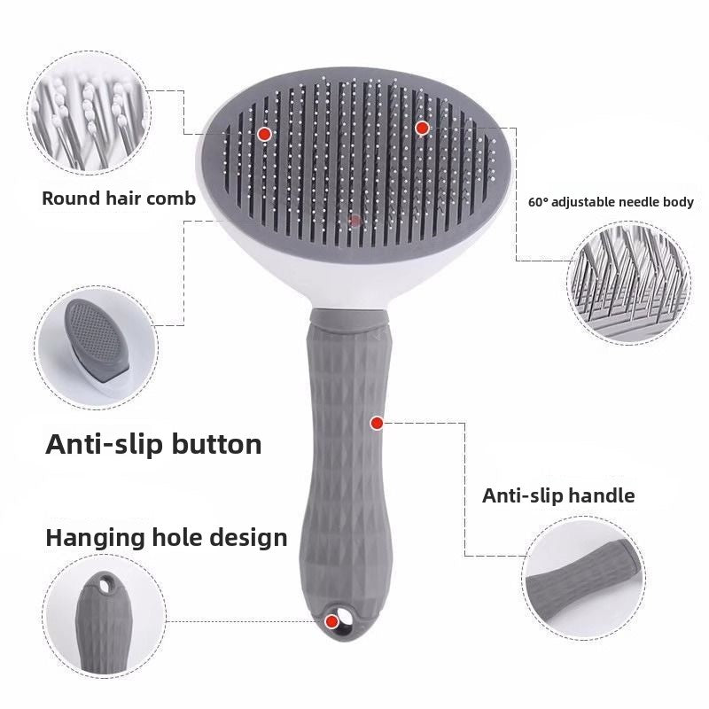 Pet Hair Removal Massage Comb