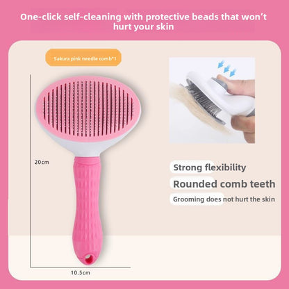 Pet Hair Removal Massage Comb